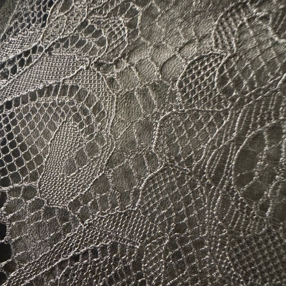 BCBGeneration Black Lace Ruffle Fit & Flare Dress - Timeless Elegance! - Picture 4 of 4